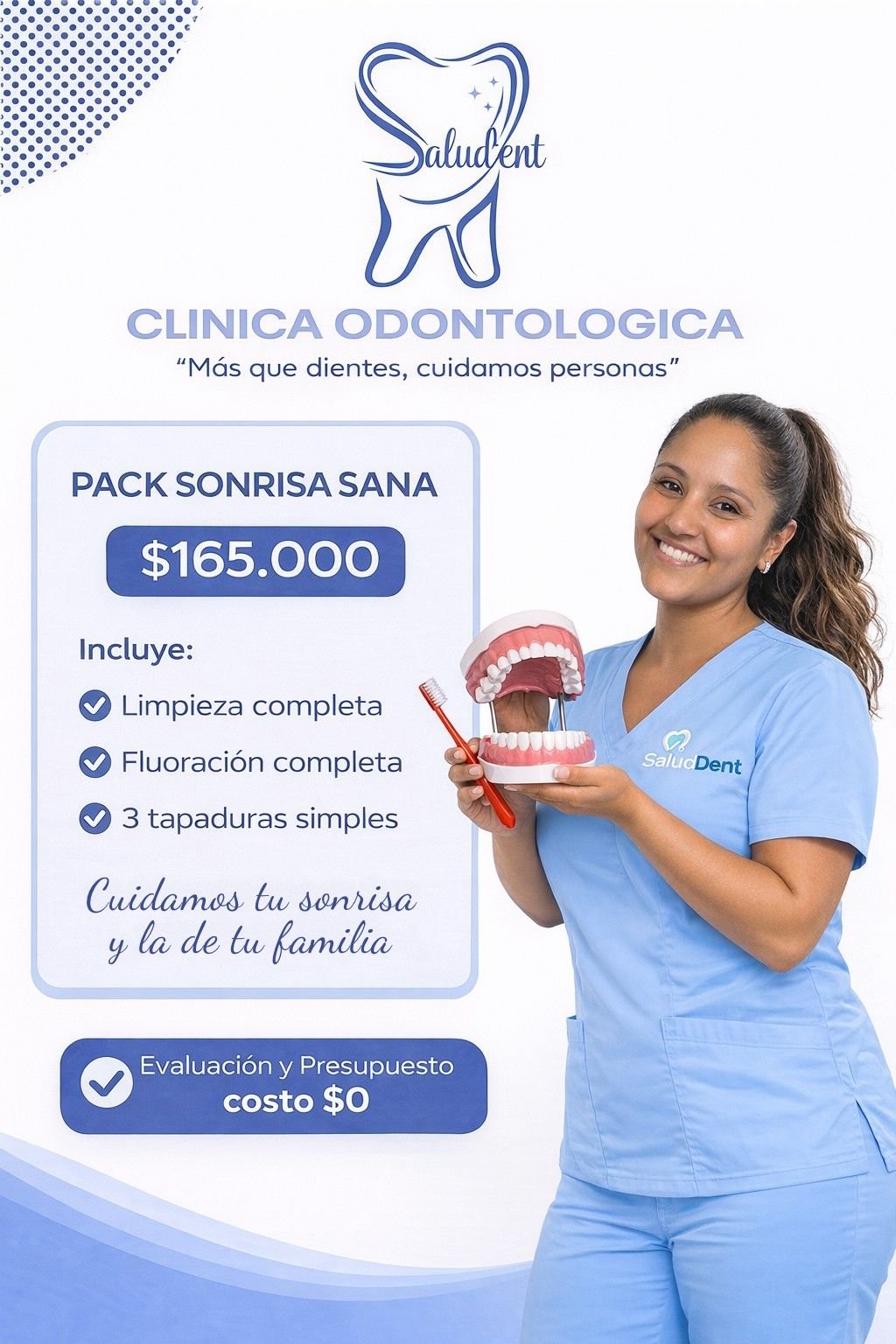 Pack Sonrisa Sana ( Fonasa )